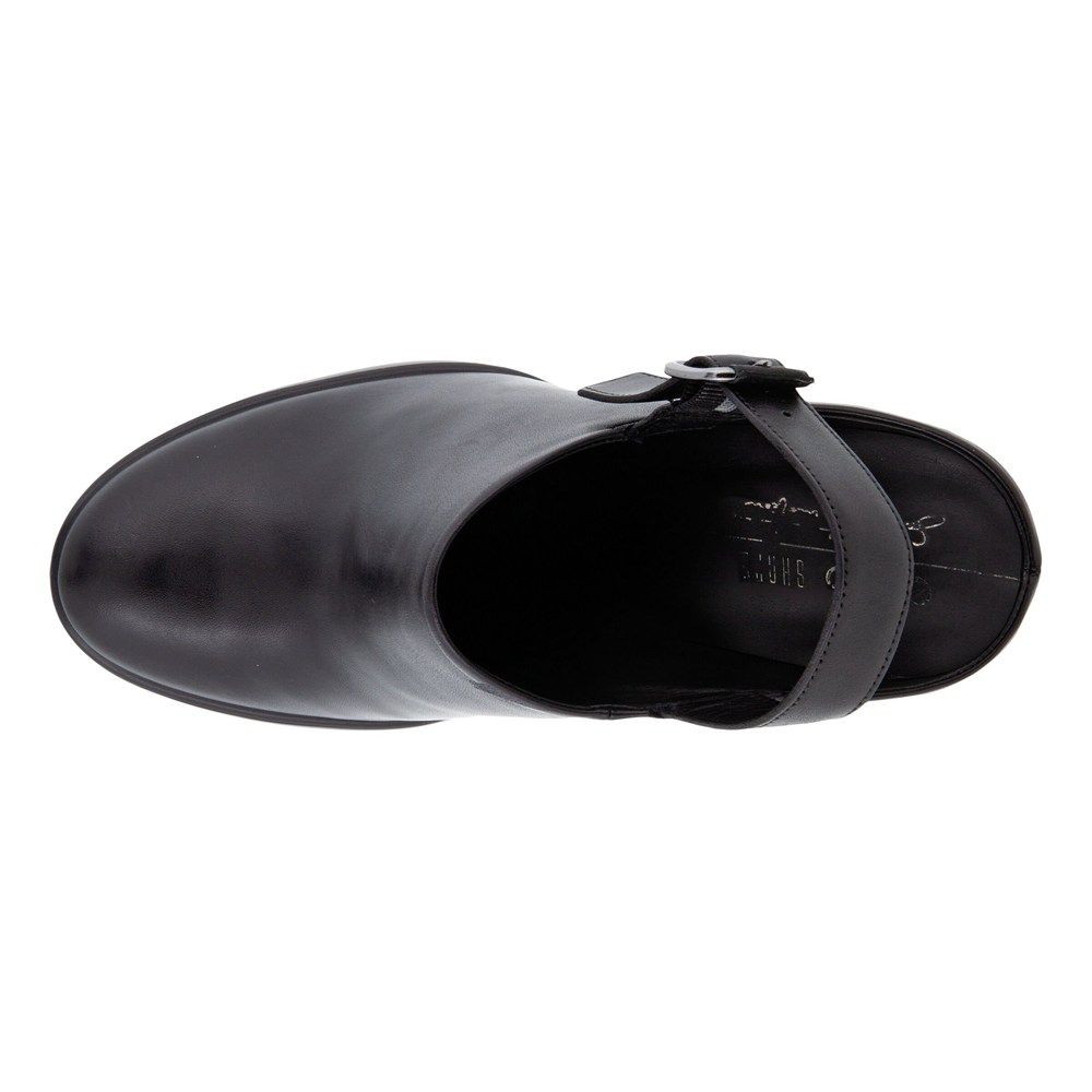 Womens Slip-On - ECCO Shape Sculpted Motion 75 Heels - Black - 8460YHEVQ
